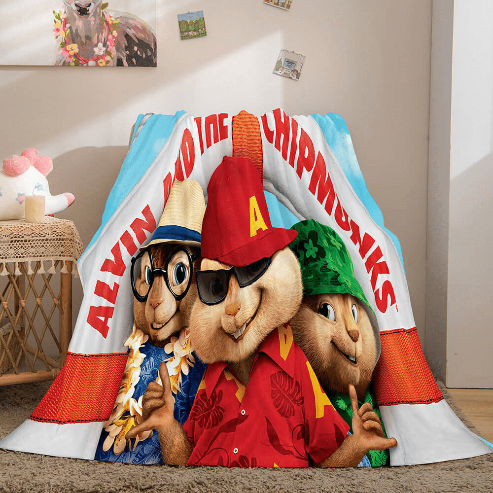 Alvin and the Chipmunks 1 Quilt Blanket NT28 - Hanamango