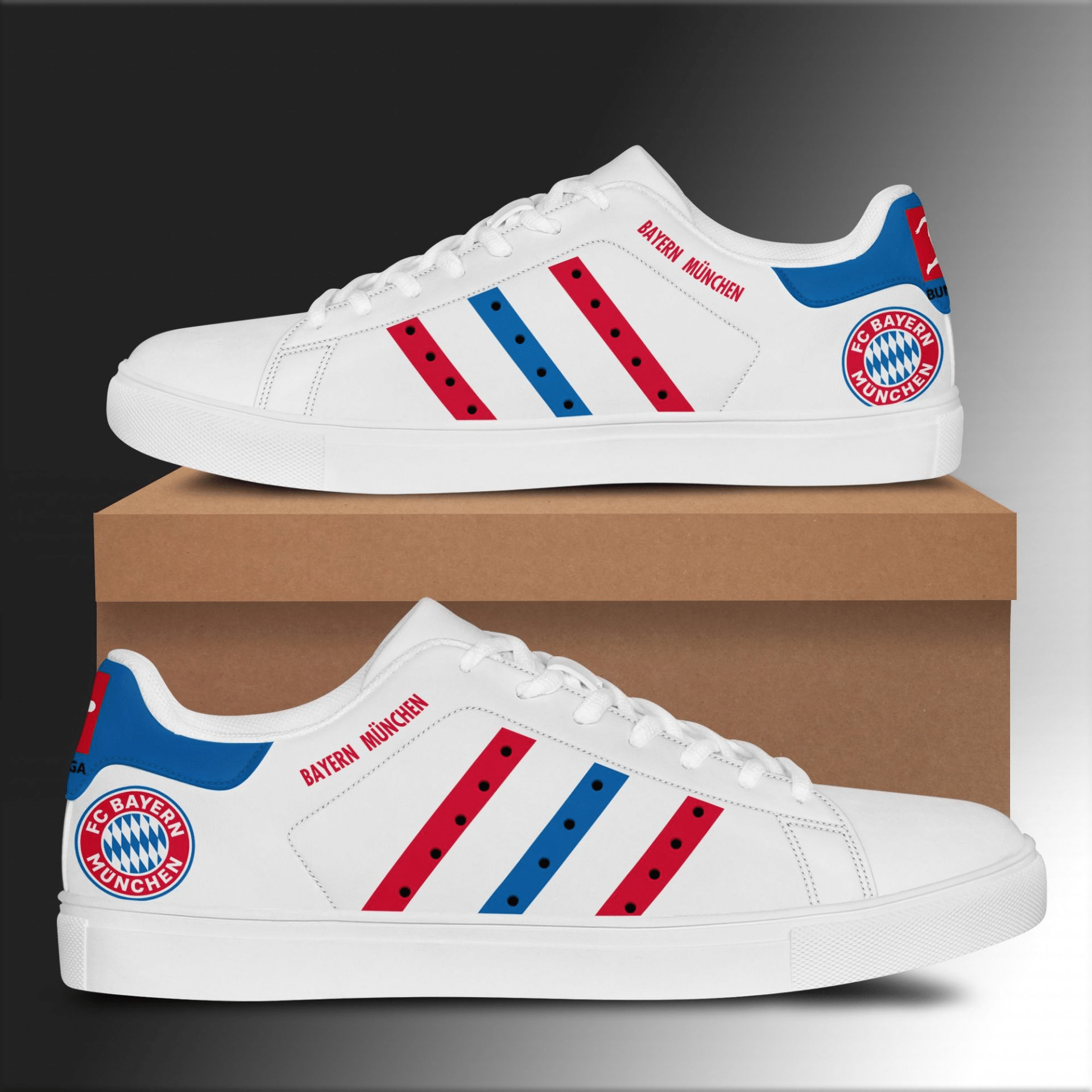 FC Bayern München 3 Skate New Shoes NT28 - Hanamango